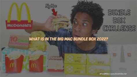 Big mac bundle box 2022. Things To Know About Big mac bundle box 2022. 